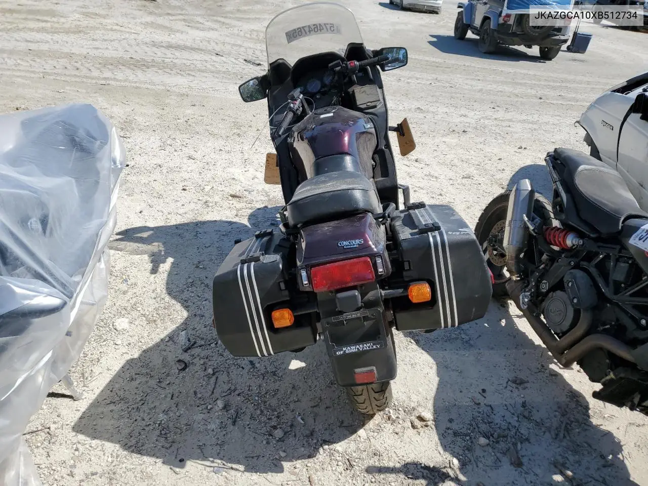 1999 Kawasaki Zg1000 VIN: JKAZGCA10XB512734 Lot: 57464765