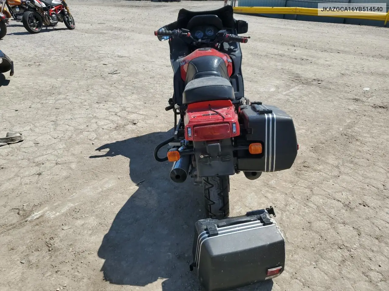 2000 Kawasaki Zg1000 VIN: JKAZGCA16YB514540 Lot: 58786725