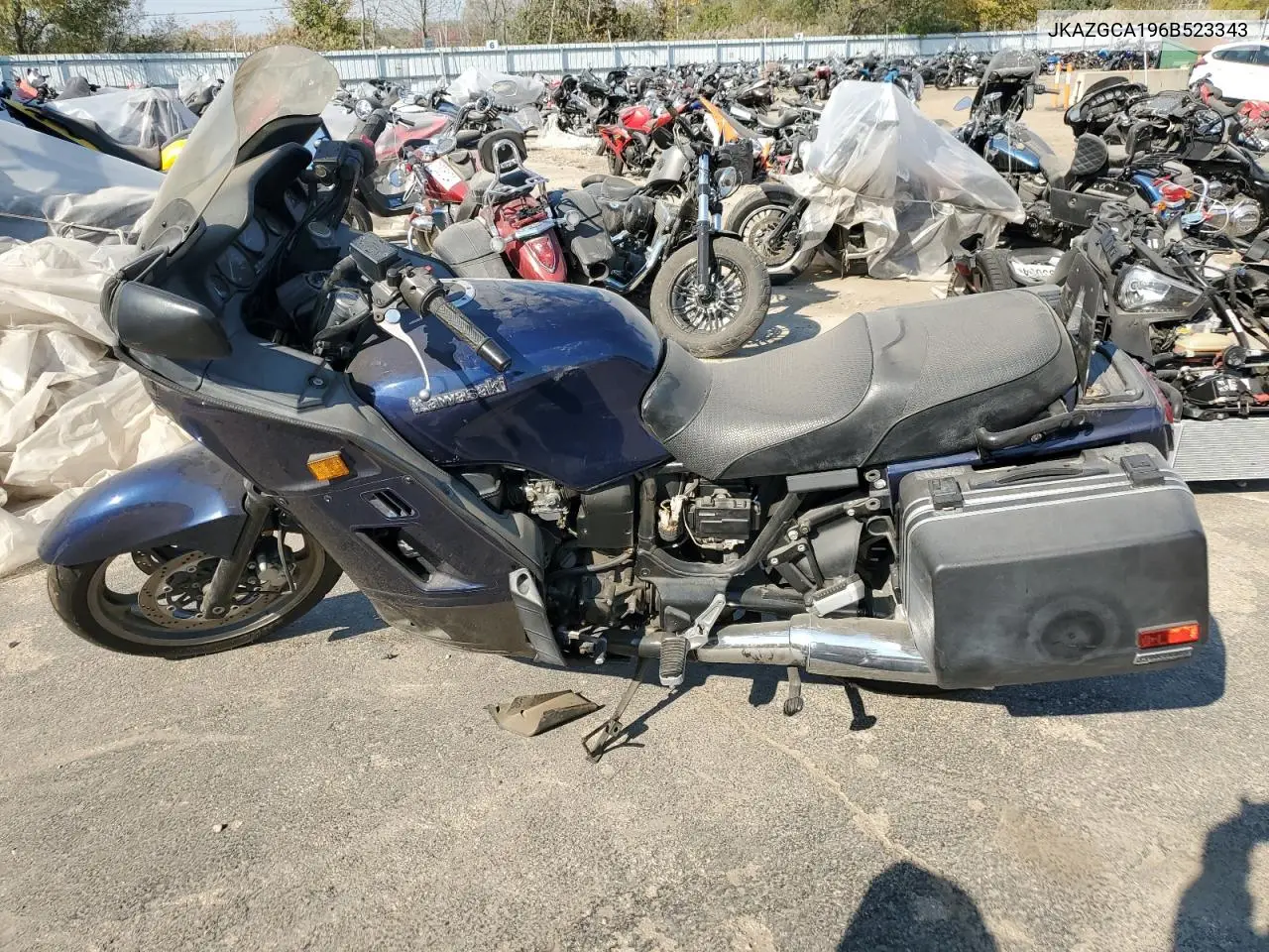 2006 Kawasaki Zg1000 VIN: JKAZGCA196B523343 Lot: 57244415