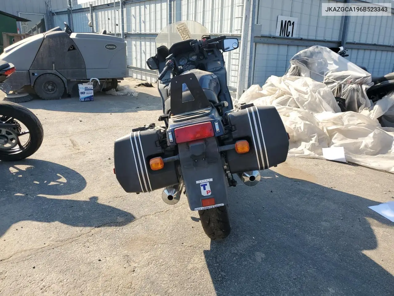 2006 Kawasaki Zg1000 VIN: JKAZGCA196B523343 Lot: 57244415