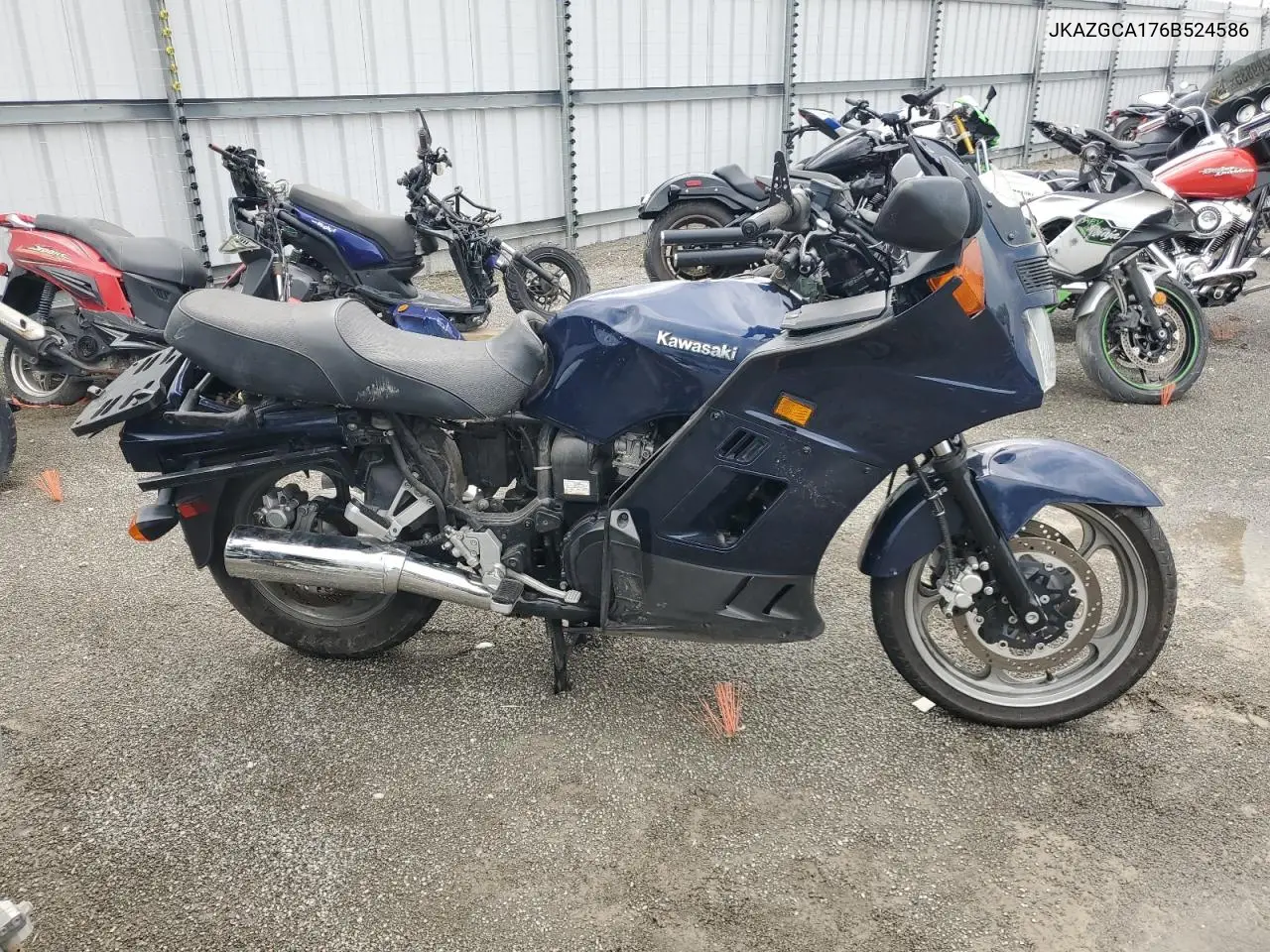 2006 Kawasaki Zg1000 VIN: JKAZGCA176B524586 Lot: 58051455