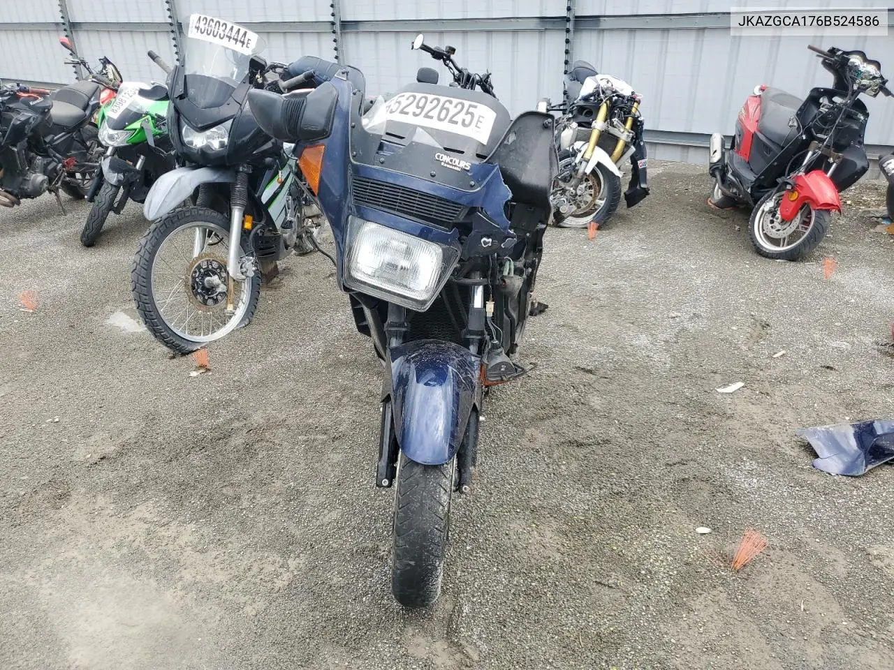 2006 Kawasaki Zg1000 VIN: JKAZGCA176B524586 Lot: 58051455