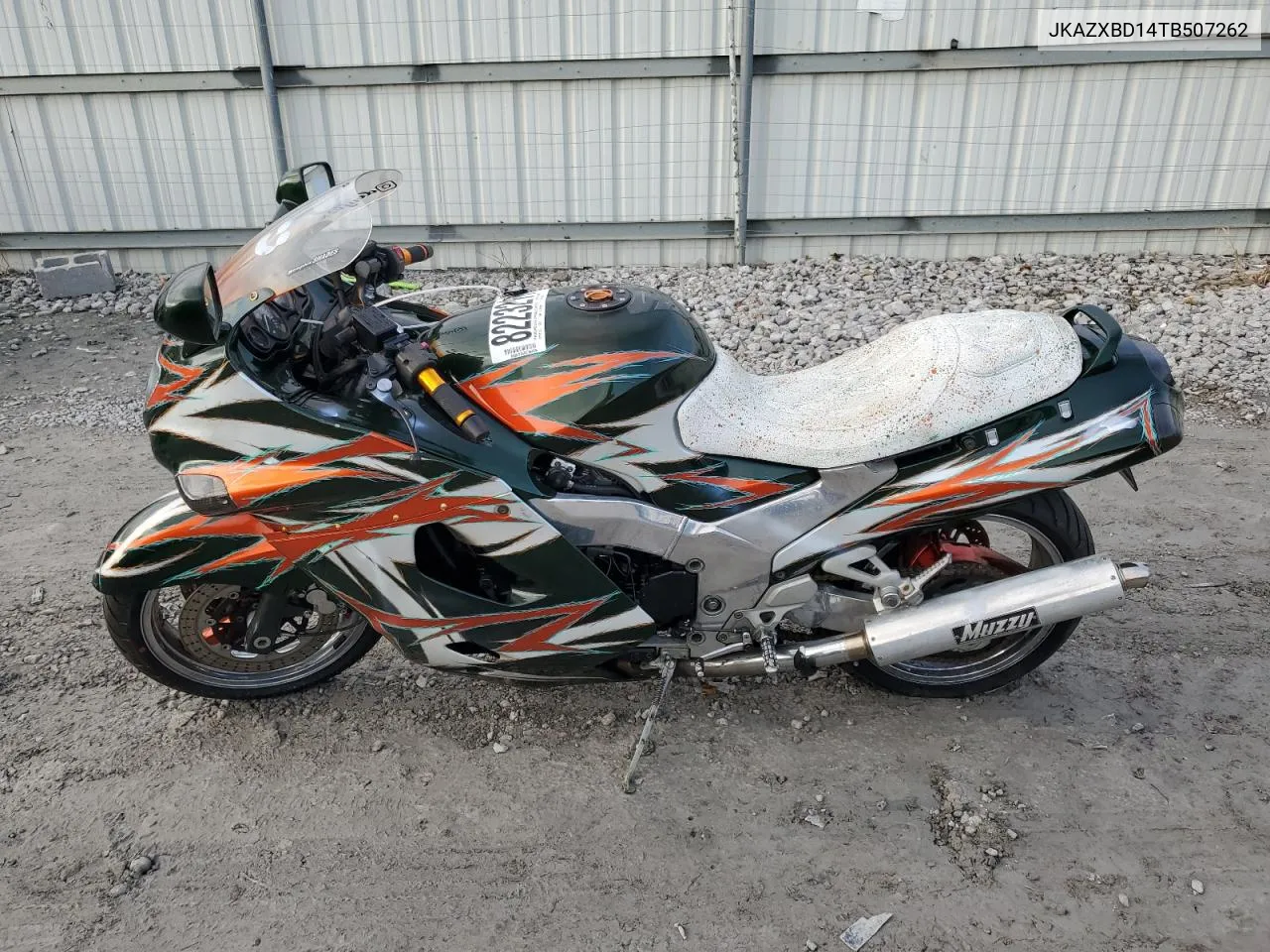 1996 Kawasaki Zx1100 D VIN: JKAZXBD14TB507262 Lot: 82232114