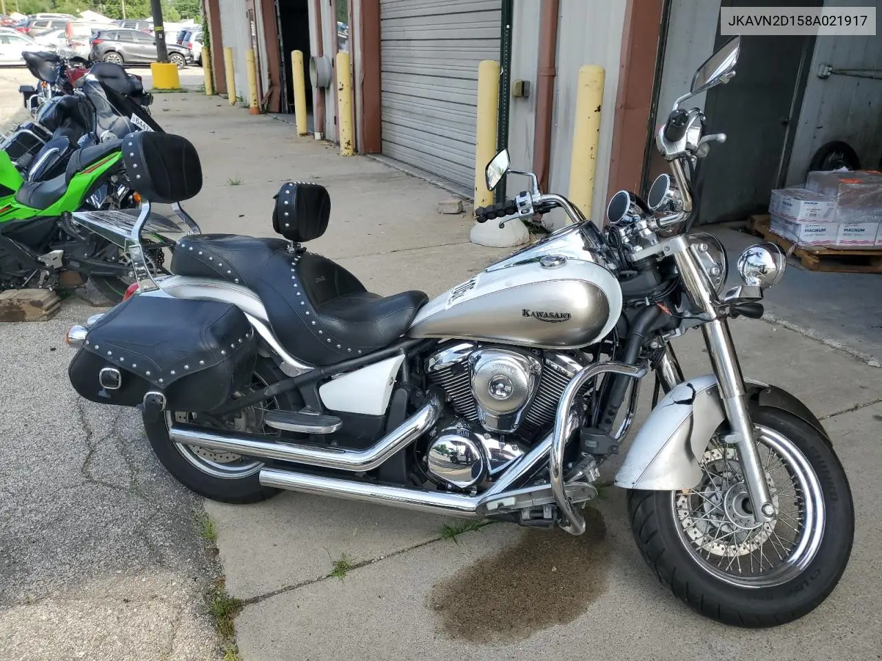 2008 Kawasaki Vn900 D VIN: JKAVN2D158A021917 Lot: 64231105