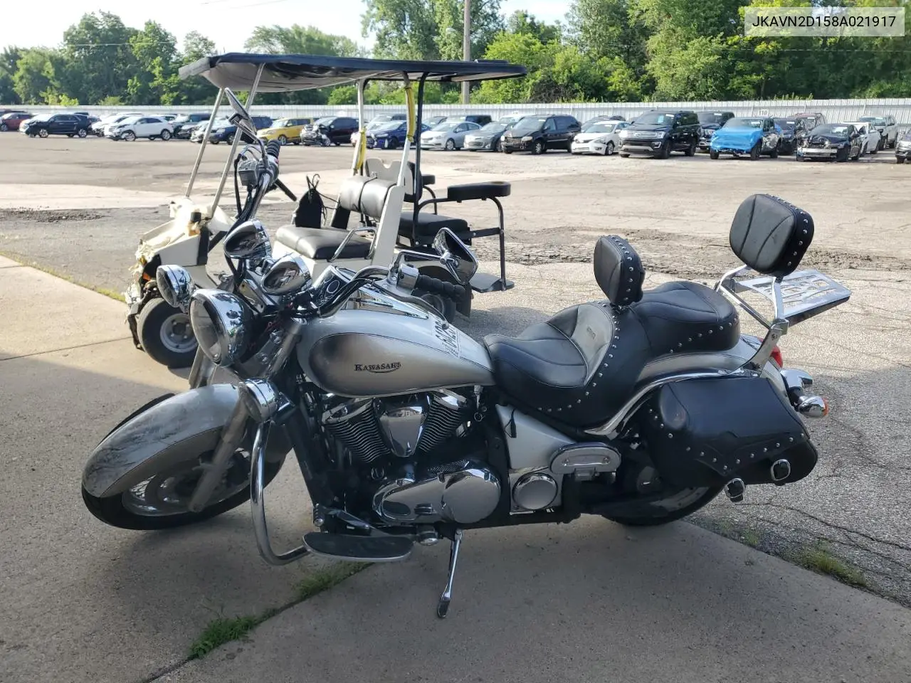 2008 Kawasaki Vn900 D VIN: JKAVN2D158A021917 Lot: 64231105