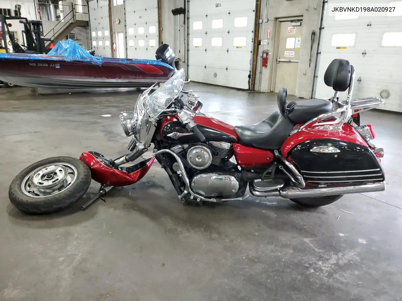 2008 Kawasaki Vn1600 D VIN: JKBVNKD198A020927 Lot: 65604905
