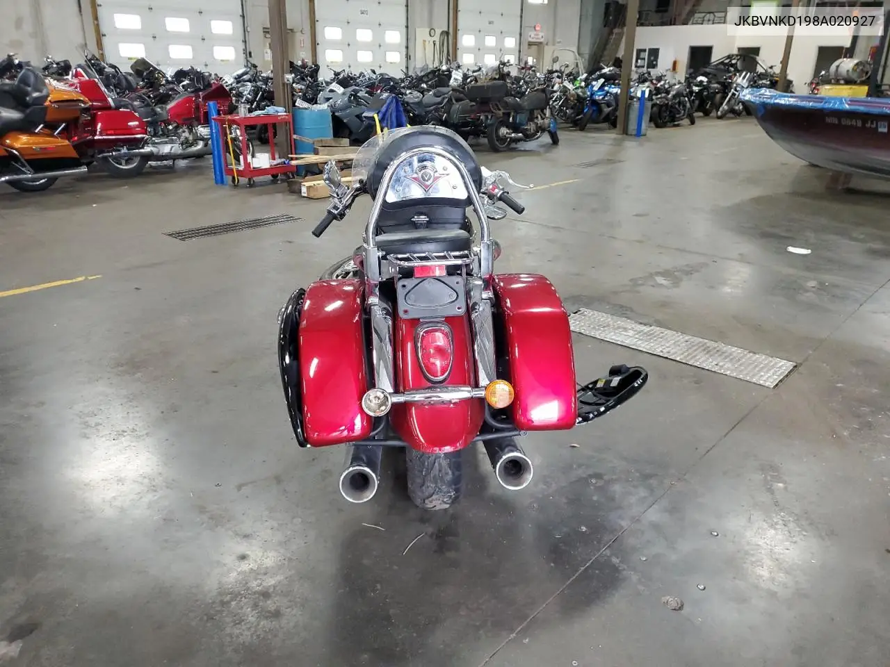 2008 Kawasaki Vn1600 D VIN: JKBVNKD198A020927 Lot: 65604905