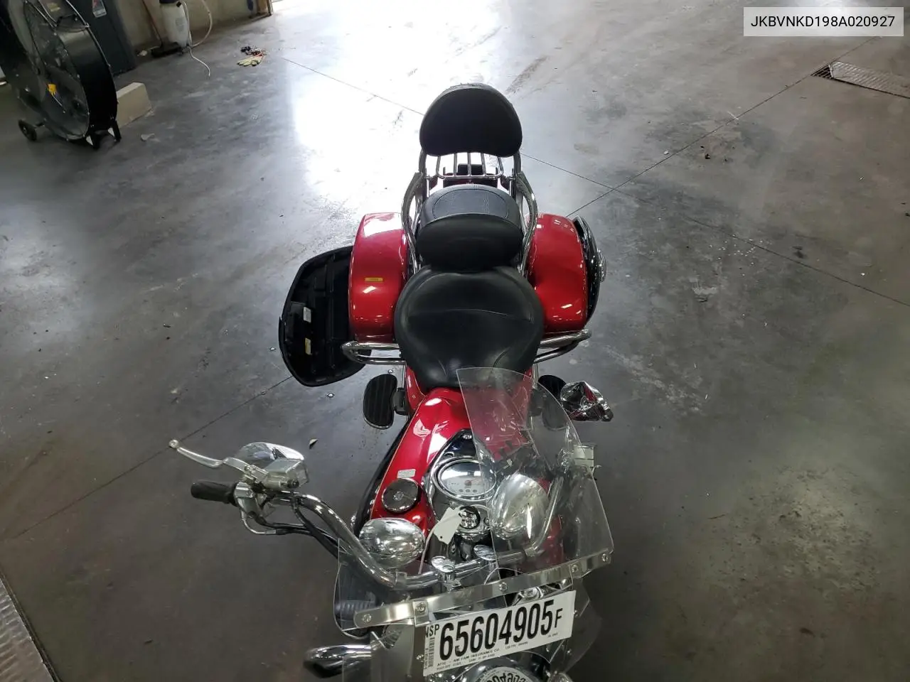 2008 Kawasaki Vn1600 D VIN: JKBVNKD198A020927 Lot: 65604905