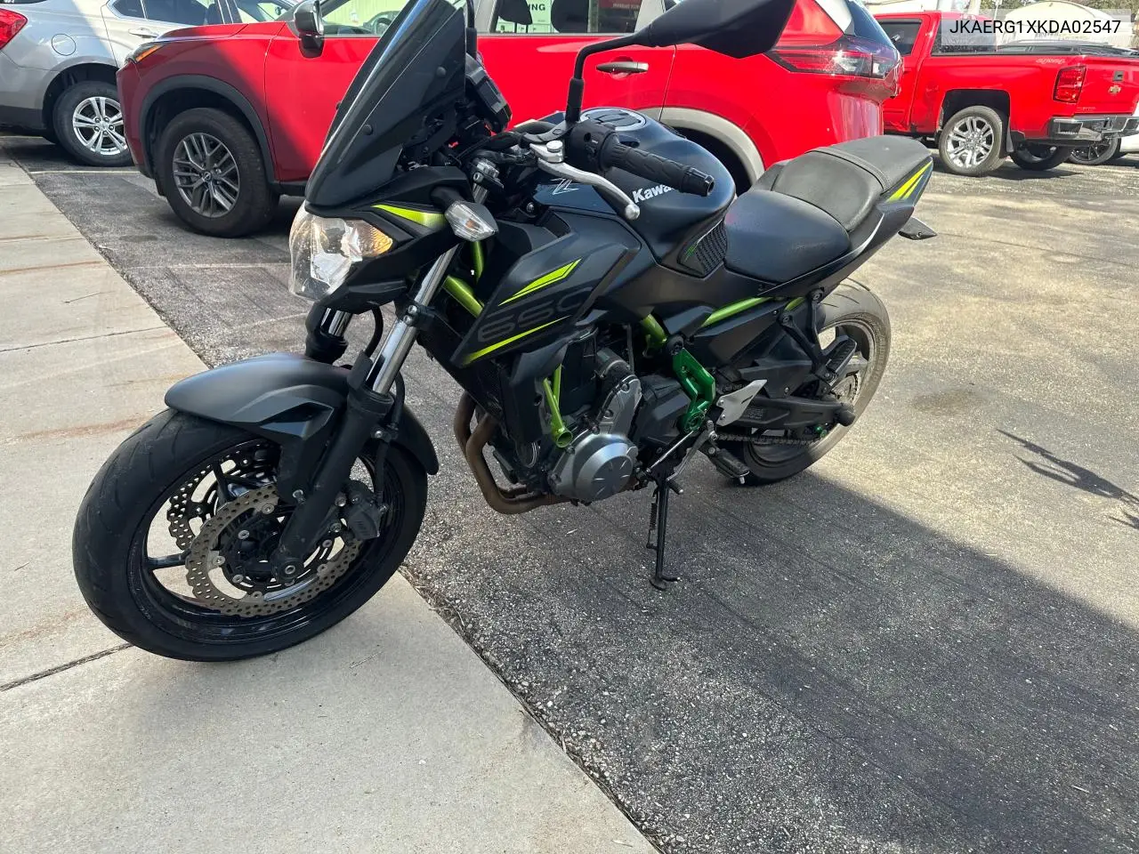 2019 Kawasaki Er650 G VIN: JKAEREG1XKDA02547 Lot: 51373205