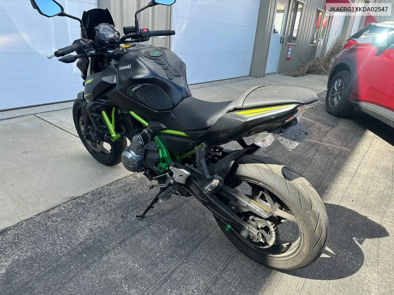 2019 Kawasaki Er650 G VIN: JKAEREG1XKDA02547 Lot: 51373205