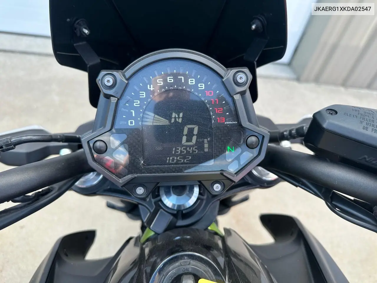 2019 Kawasaki Er650 G VIN: JKAEREG1XKDA02547 Lot: 51373205