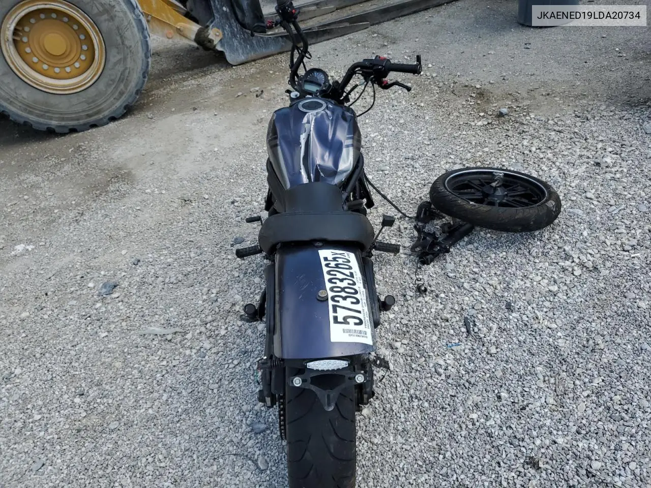 2020 Kawasaki En650 D VIN: JKAENED19LDA20734 Lot: 57383265