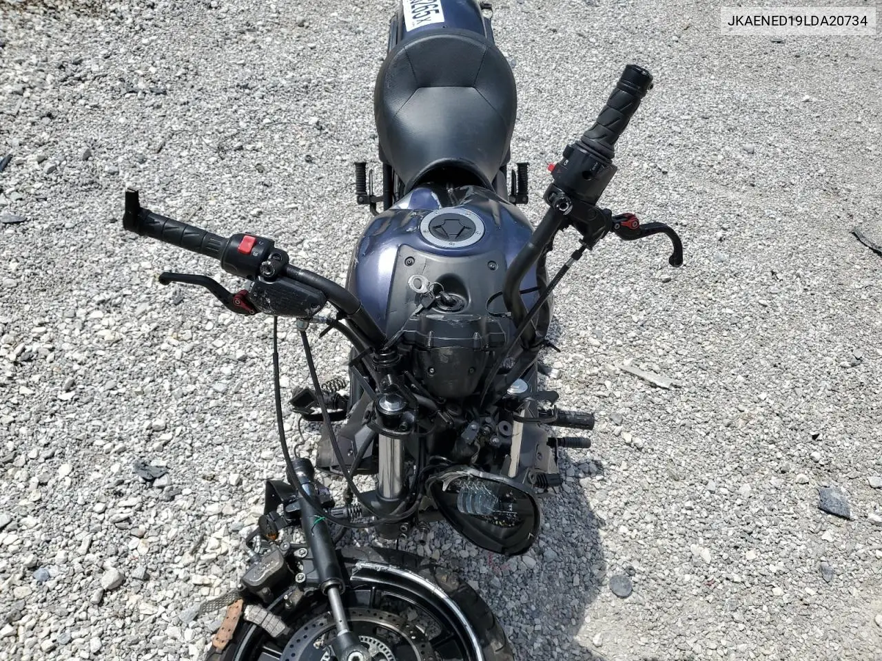 2020 Kawasaki En650 D VIN: JKAENED19LDA20734 Lot: 57383265
