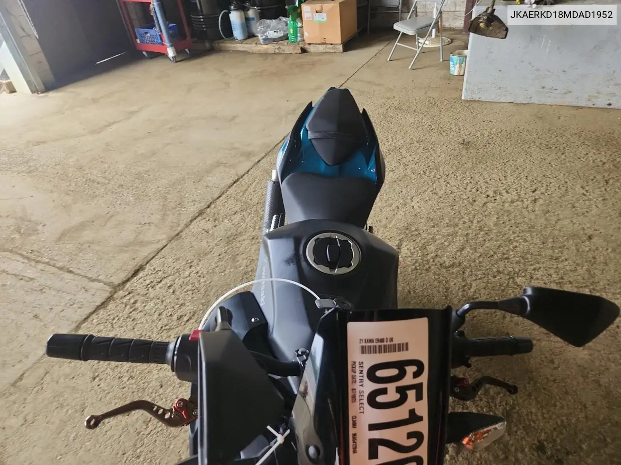 2021 Kawasaki Er400 D VIN: JKAERKD18MDAD1952 Lot: 65126685