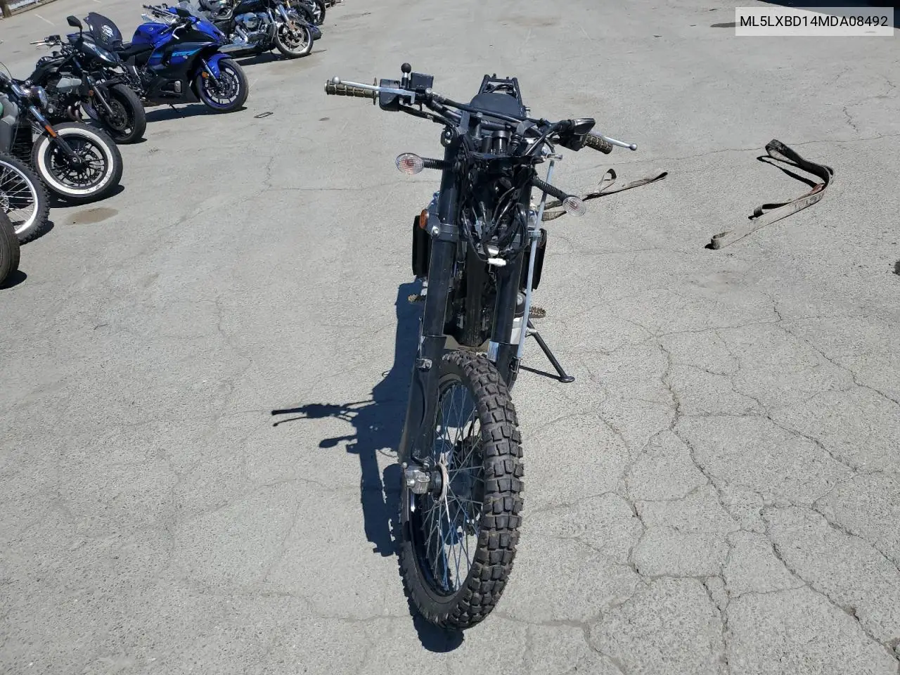 2021 Kawasaki Klx300 D VIN: ML5LXBD14MDA08492 Lot: 65220725