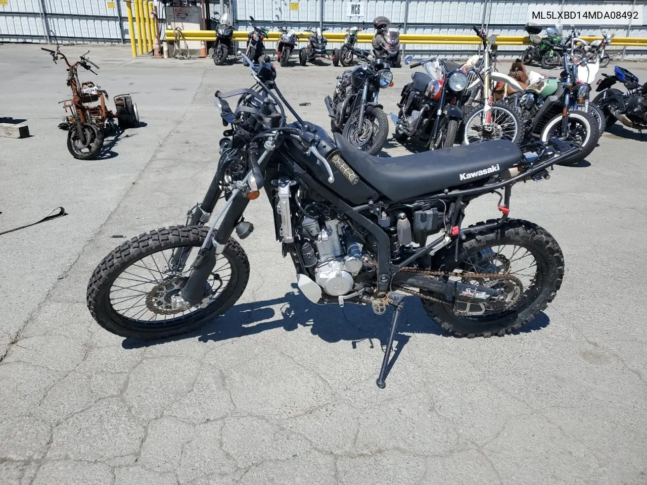 2021 Kawasaki Klx300 D VIN: ML5LXBD14MDA08492 Lot: 65220725