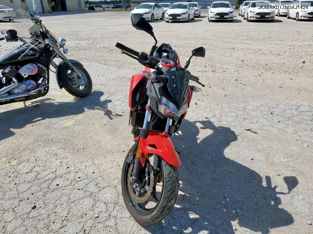 2022 Kawasaki Er400 D VIN: JKAERKD17NDAJ1424 Lot: 60052915