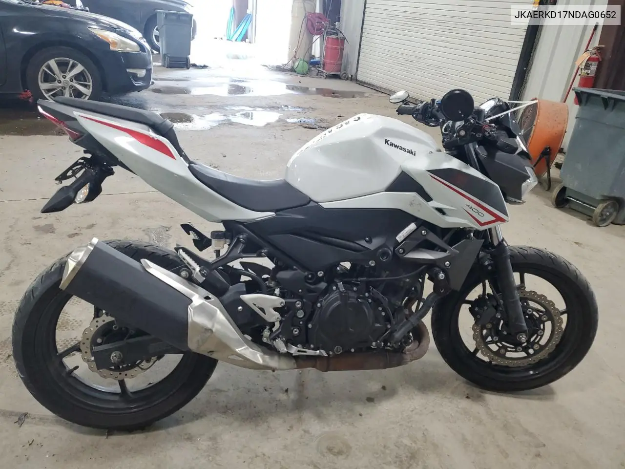 2022 Kawasaki Er400 D VIN: JKAERKD17NDAG0652 Lot: 64648005