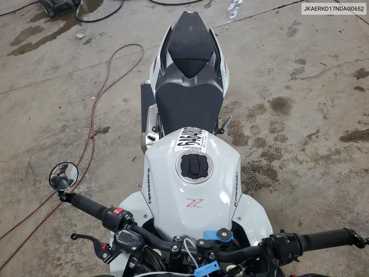 2022 Kawasaki Er400 D VIN: JKAERKD17NDAG0652 Lot: 64648005