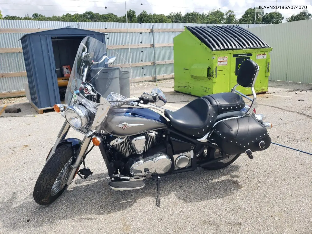 2025 Kawasaki Vn900 D VIN: JKAVN2D18SA074070 Lot: 59692835