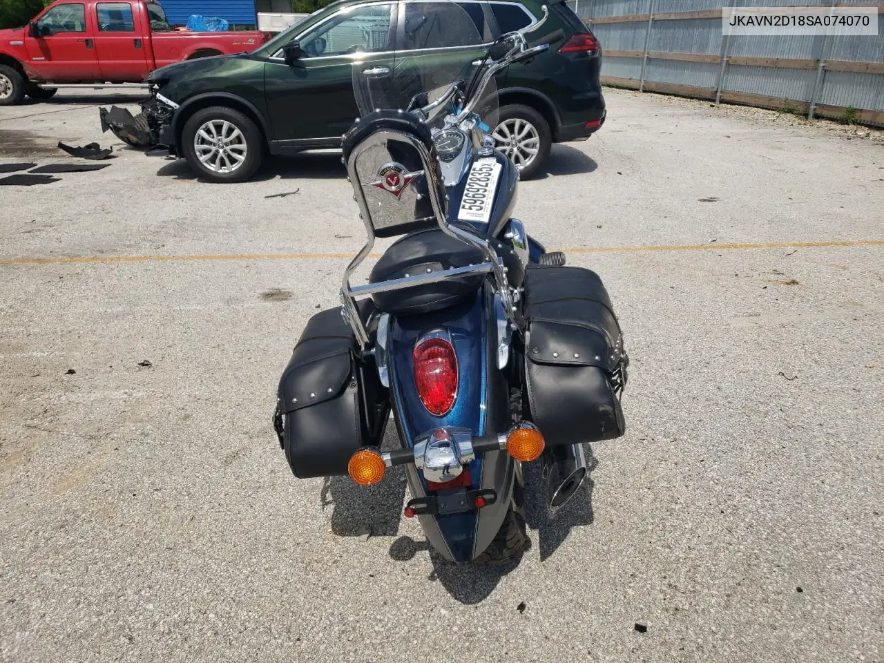 2025 Kawasaki Vn900 D VIN: JKAVN2D18SA074070 Lot: 59692835