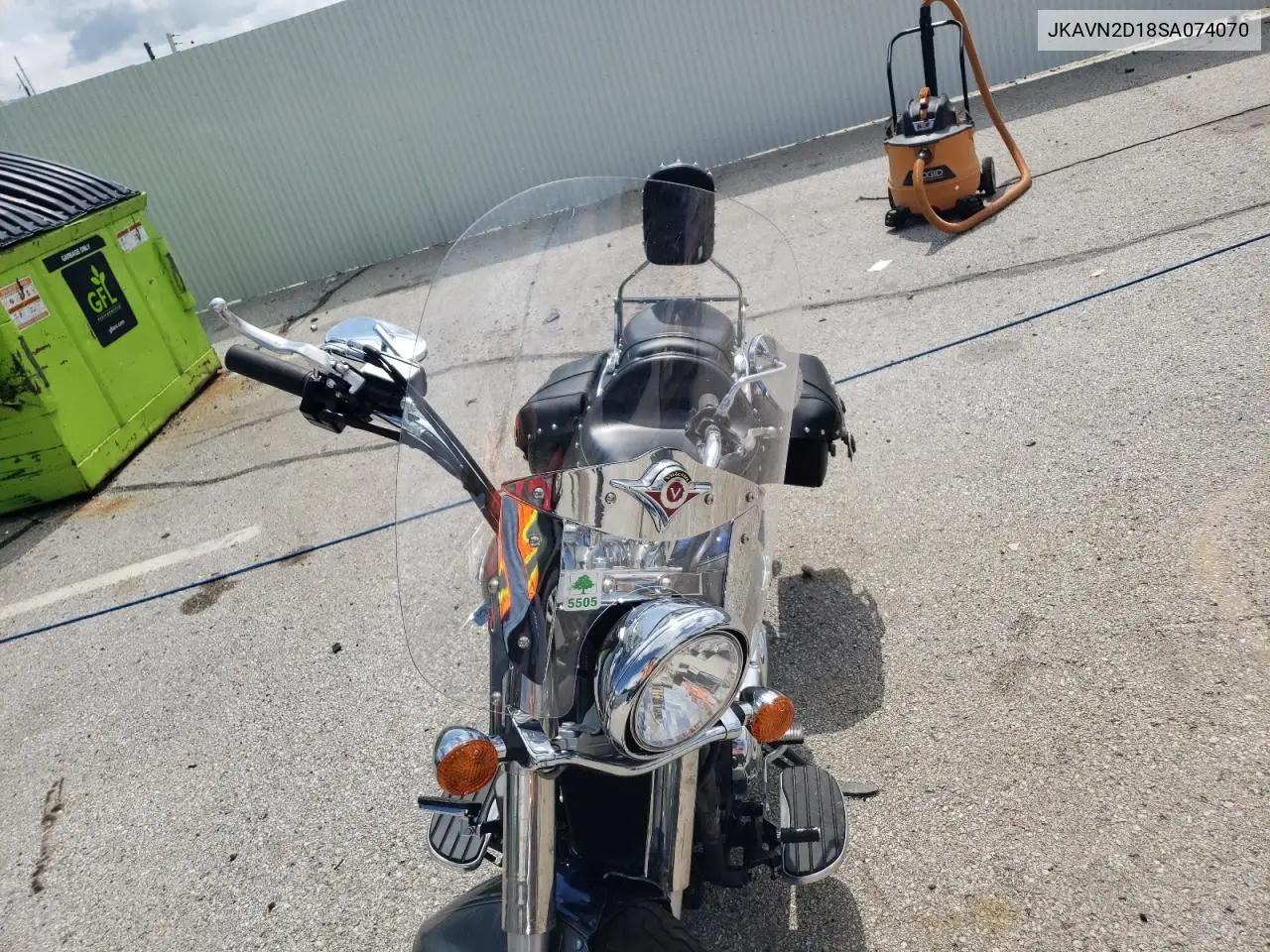 2025 Kawasaki Vn900 D VIN: JKAVN2D18SA074070 Lot: 59692835