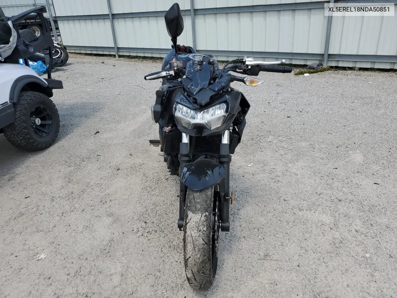 2022 Kawasaki Er650 L VIN: XL5EREL18NDA50851 Lot: 52742685