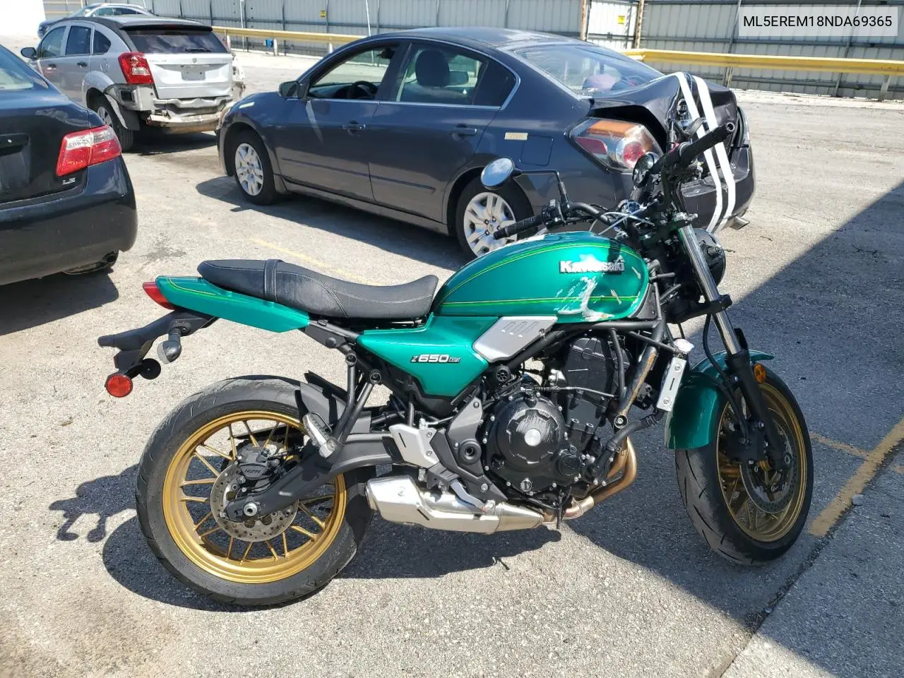 2022 Kawasaki Er650 M VIN: ML5EREM18NDA69365 Lot: 56119515