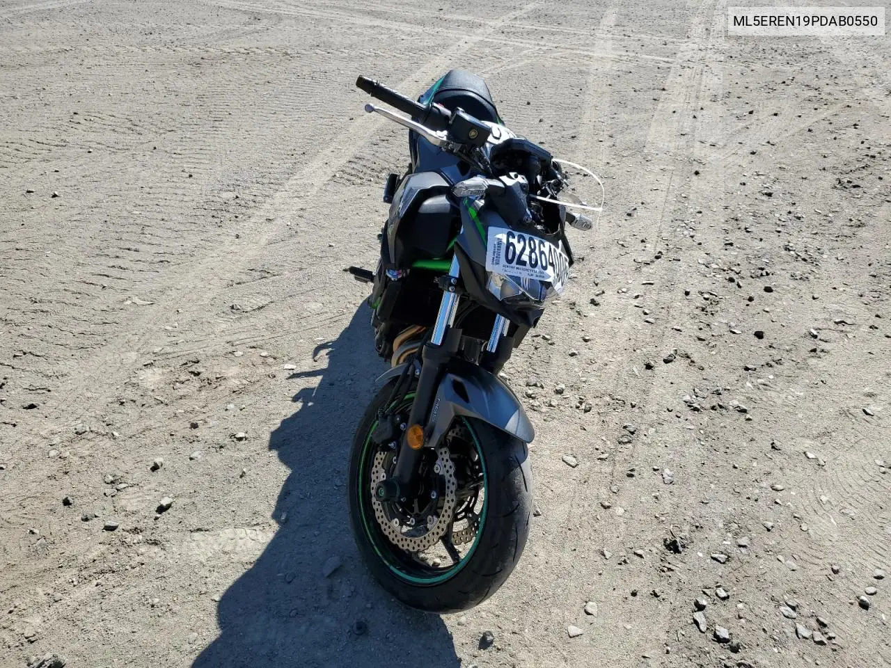 2023 Kawasaki Er650 N VIN: ML5EREN19PDAB0550 Lot: 62864005