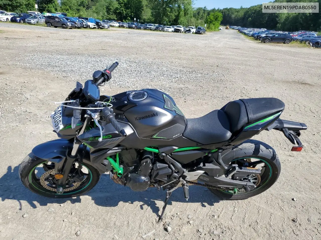 2023 Kawasaki Er650 N VIN: ML5EREN19PDAB0550 Lot: 62864005