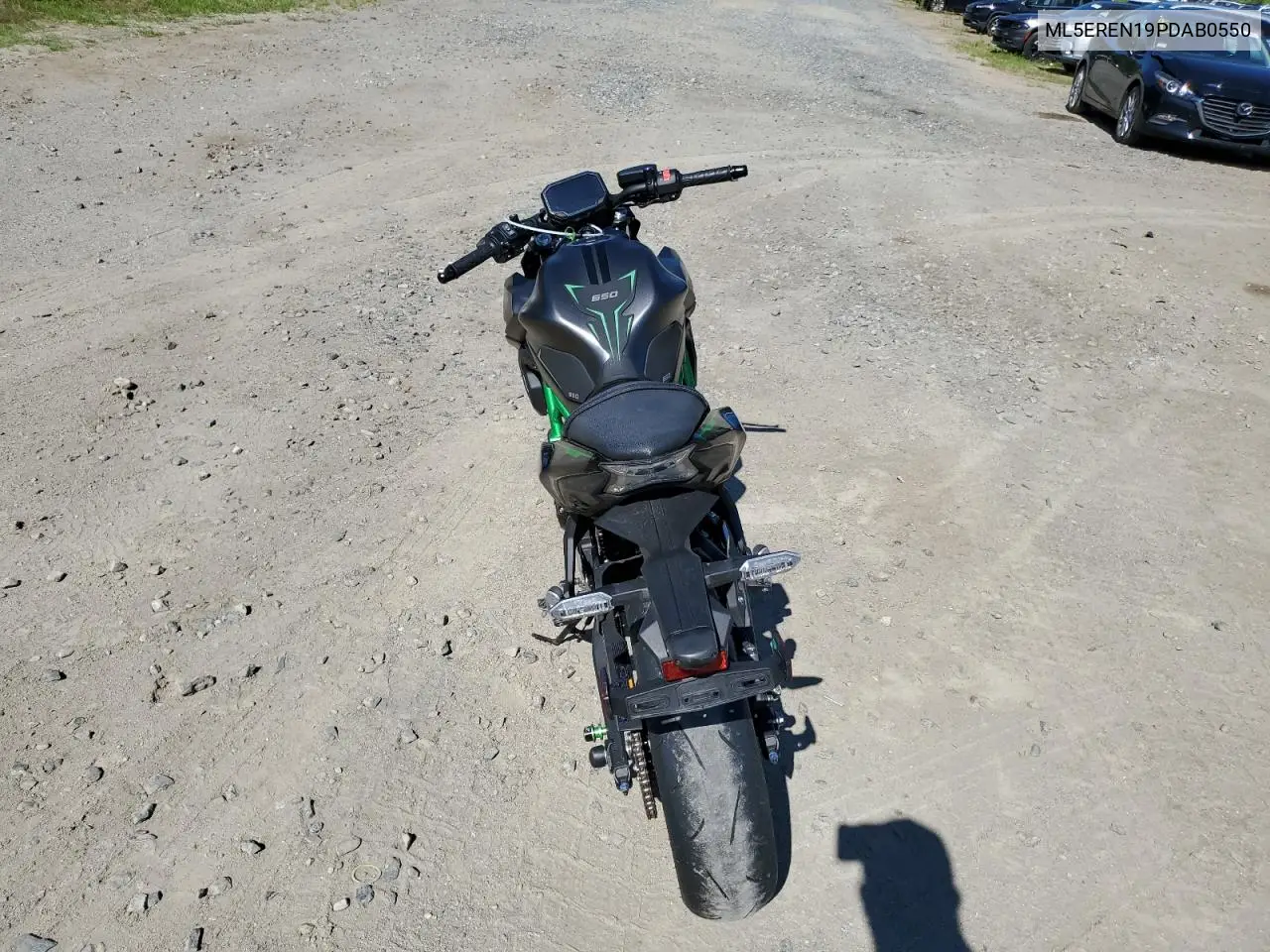 2023 Kawasaki Er650 N VIN: ML5EREN19PDAB0550 Lot: 62864005