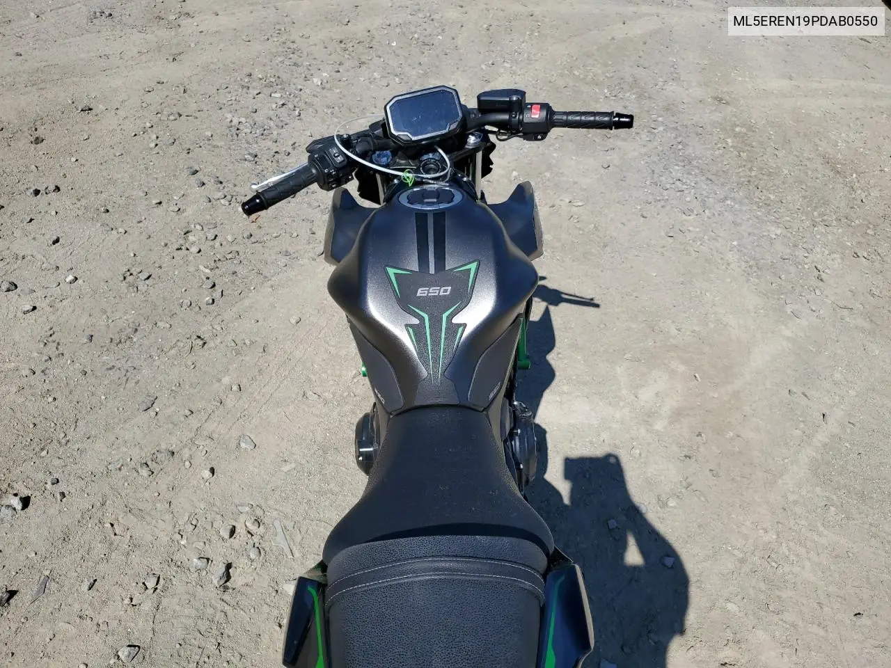 2023 Kawasaki Er650 N VIN: ML5EREN19PDAB0550 Lot: 62864005