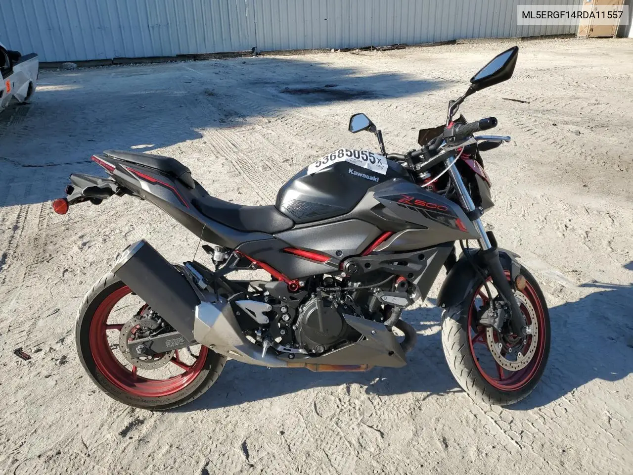 2024 Kawasaki Er500 VIN: ML5ERGF14RDA11557 Lot: 53685055