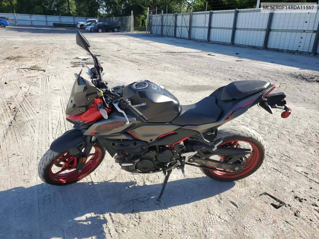 2024 Kawasaki Er500 VIN: ML5ERGF14RDA11557 Lot: 53685055