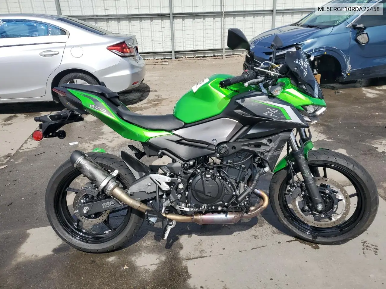 2024 Kawasaki Er500 VIN: ML5ERGE10RDA22458 Lot: 54190855