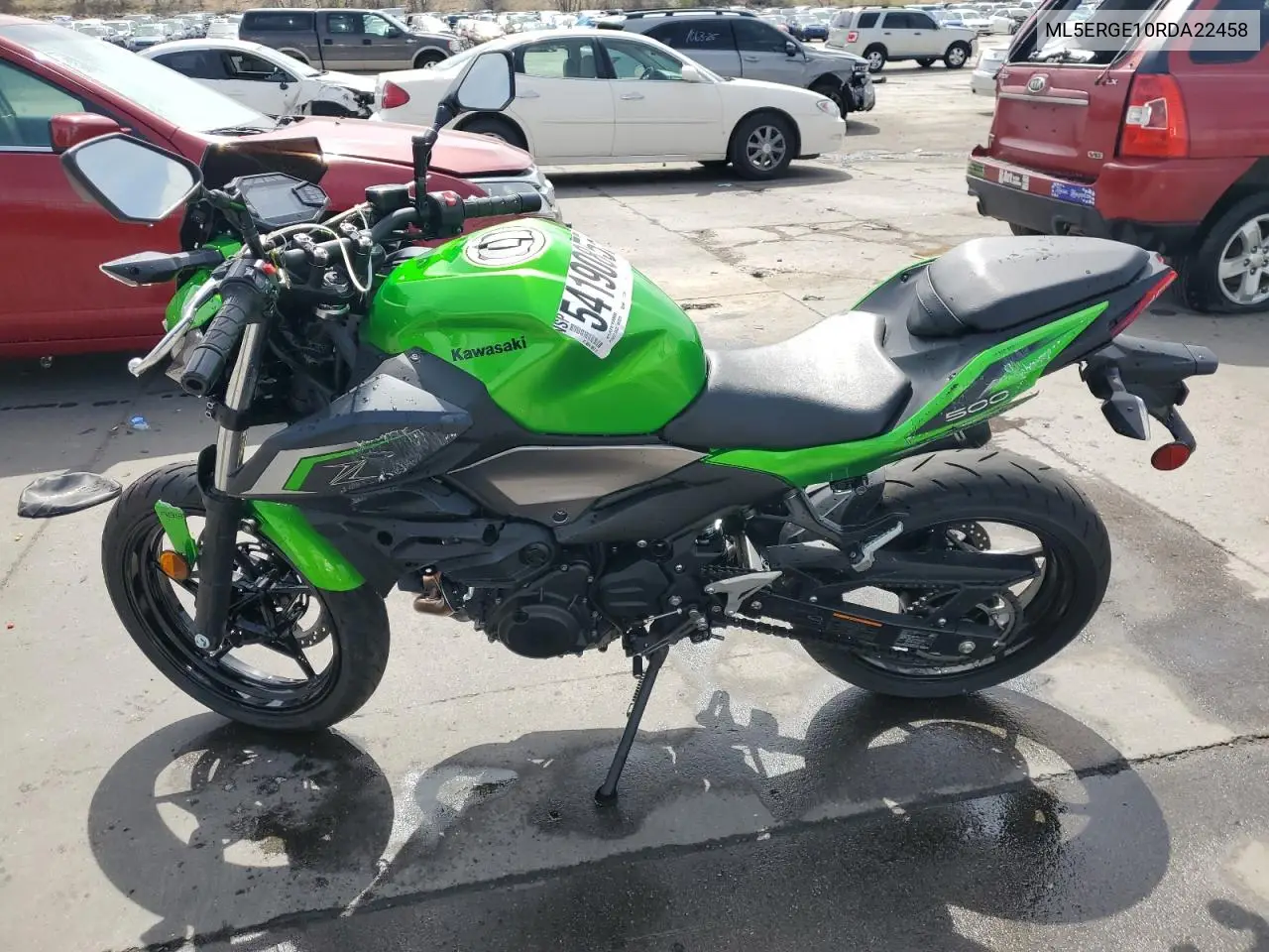 2024 Kawasaki Er500 VIN: ML5ERGE10RDA22458 Lot: 54190855