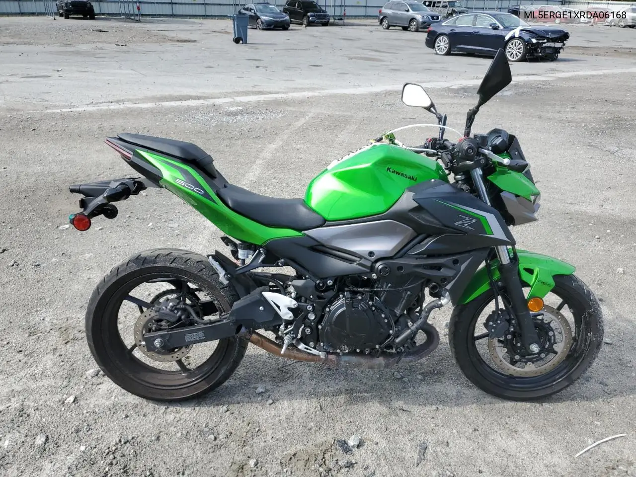 2024 Kawasaki Er500 VIN: ML5ERGE1XRDA06168 Lot: 54526235