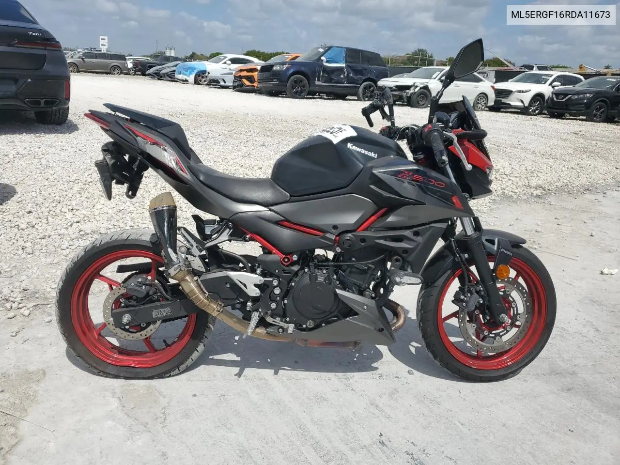 2024 Kawasaki Er500 VIN: ML5ERGF16RDA11673 Lot: 55054525