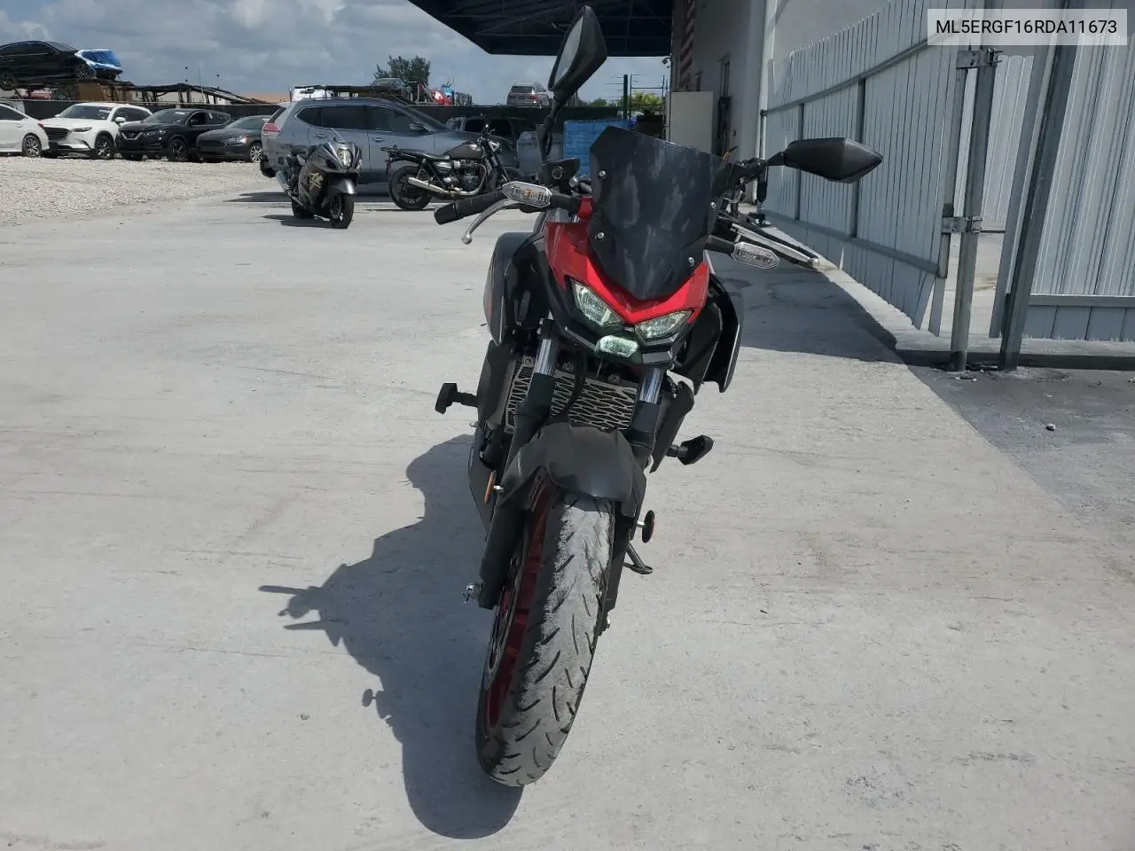2024 Kawasaki Er500 VIN: ML5ERGF16RDA11673 Lot: 55054525