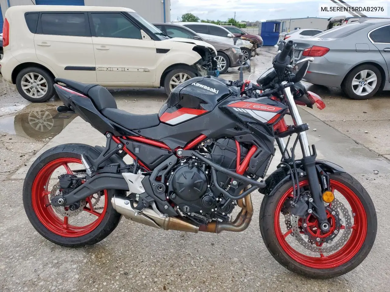 2024 Kawasaki Er650 N VIN: ML5EREN15RDAB2976 Lot: 55245375