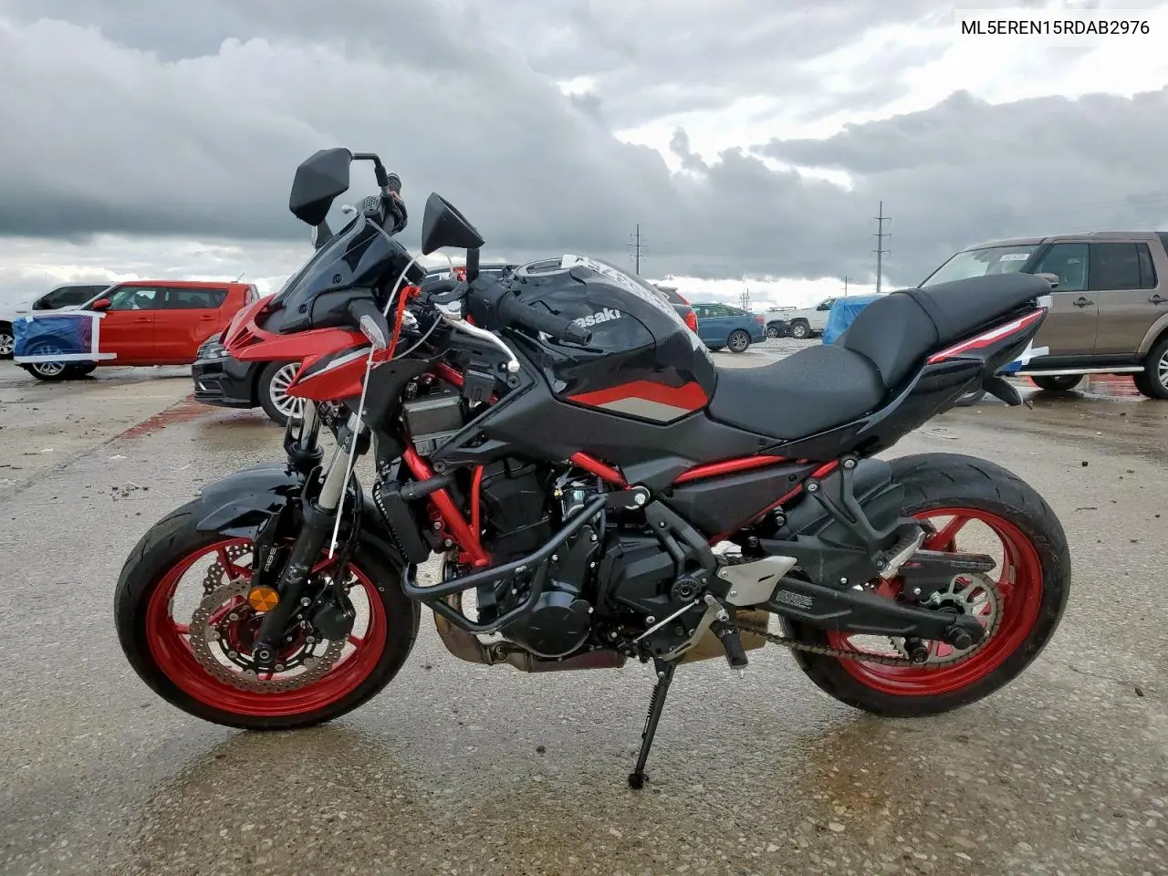 2024 Kawasaki Er650 N VIN: ML5EREN15RDAB2976 Lot: 55245375