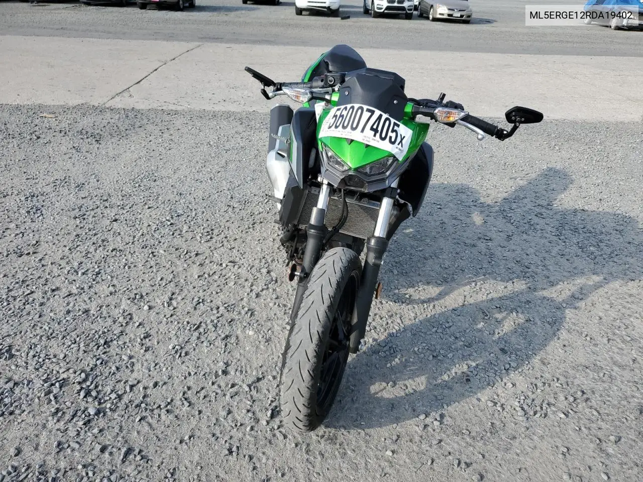 2024 Kawasaki Er500 VIN: ML5ERGE12RDA19402 Lot: 56007405