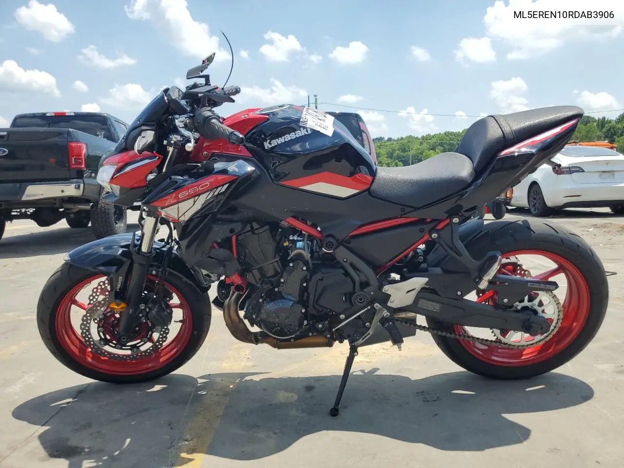 2024 Kawasaki Er650 N VIN: ML5EREN10RDAB3906 Lot: 62497805