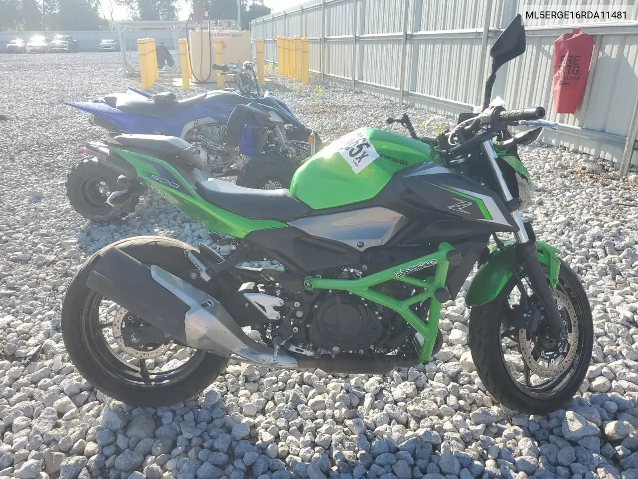 2024 Kawasaki Er500 VIN: ML5ERGE16RDA11481 Lot: 63220865
