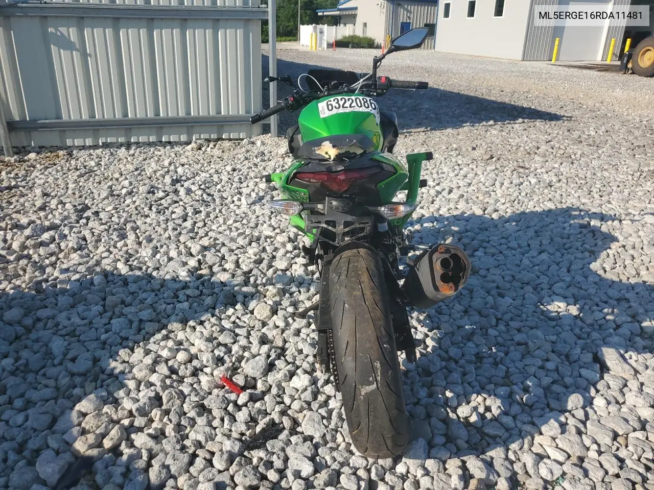 2024 Kawasaki Er500 VIN: ML5ERGE16RDA11481 Lot: 63220865
