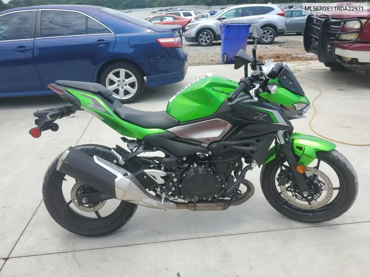 2024 Kawasaki Er500 VIN: ML5ERGE11RDA22971 Lot: 63797465