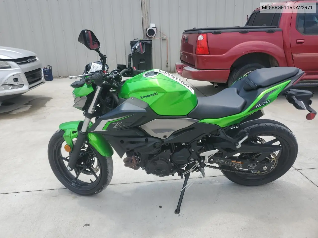 2024 Kawasaki Er500 VIN: ML5ERGE11RDA22971 Lot: 63797465