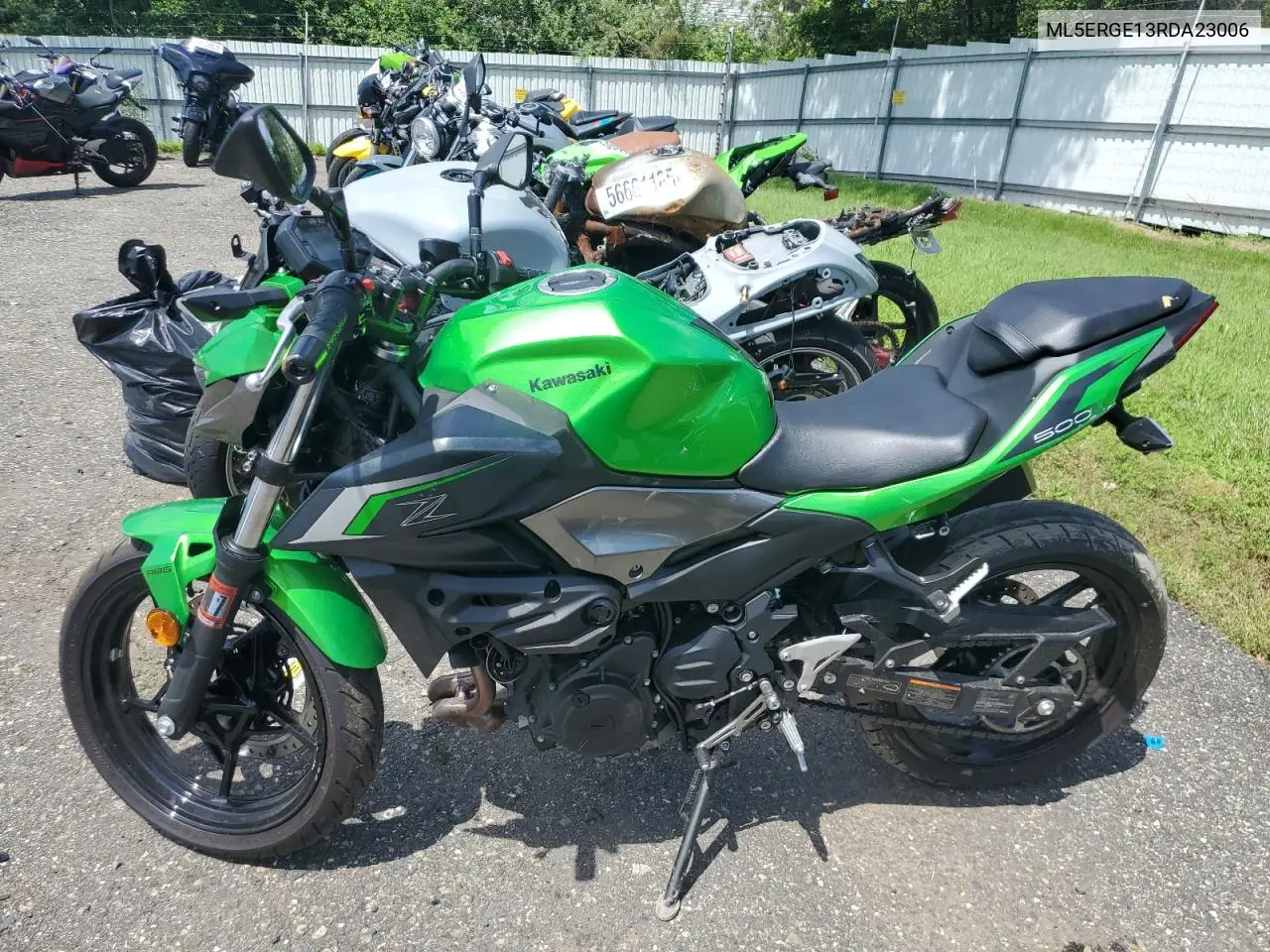 2024 Kawasaki Er500 VIN: ML5ERGE13RDA23006 Lot: 64054565