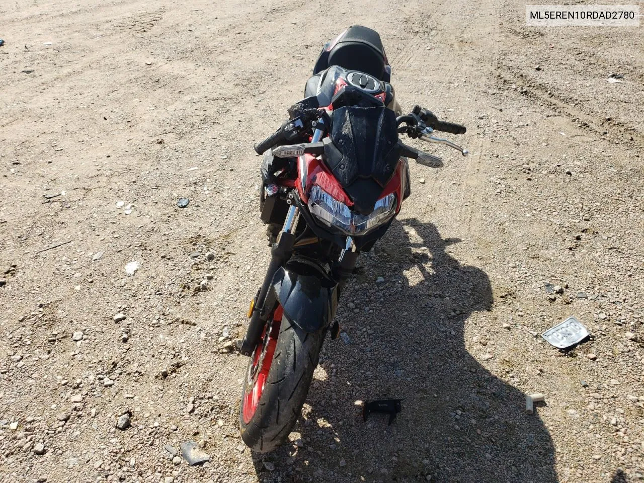 2024 Kawasaki Er650 N VIN: ML5EREN10RDAD2780 Lot: 71805974