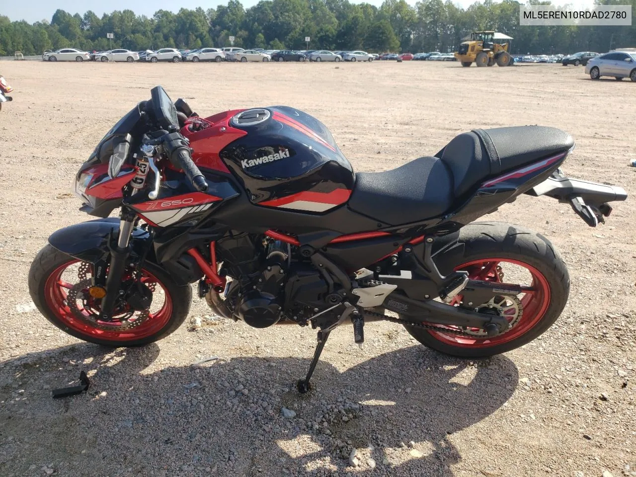 2024 Kawasaki Er650 N VIN: ML5EREN10RDAD2780 Lot: 71805974